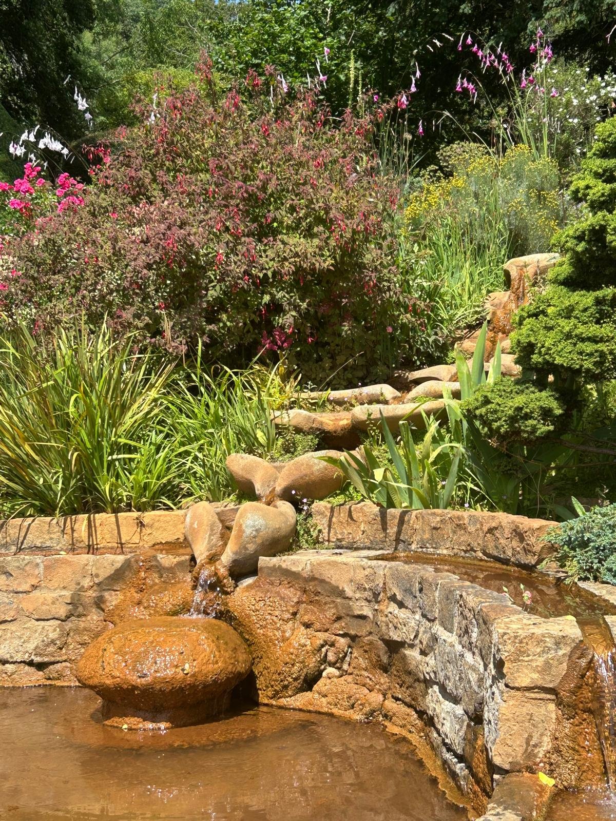 The sacred garden spring at Chalice Well